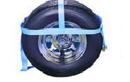 Cargo Control Tire Net 2" W For 13" Tire, 7.5K, WLL 2.5K